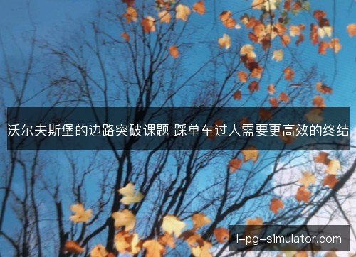 沃尔夫斯堡的边路突破课题 踩单车过人需要更高效的终结 沃尔夫斯堡的边路突破课题 踩单车过人需要更高效的终结
